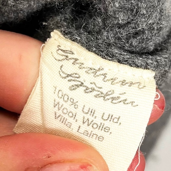 Gudrun Sjödén Felted 100% Wool Long Collar Jacket Coat Lagenlook - Picture 10 of 12